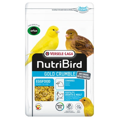 Nutribird Gold Crumble Droog Eivoer Kanaries