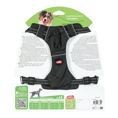 Zolux Easyride Hondentuig Zwart